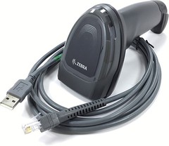 Zebra DS8108-SR00007ZZWW Standard Range (SR) 2D Handheld Barcode Scanner USB Kit