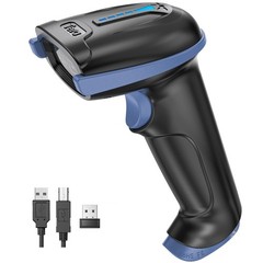 Tera 1D 2D QR Barcode Scanner Wireless Wired Battery Level Indicator Digital