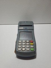 First Data FD-400 Point of Sale Credit Debit Card Machine Terminal No Charger