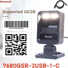 Honeywell Barcode Scanner 7680GSR-2USB-1-C 2D USB Genesis XP 7680G Hands-Free Ba
