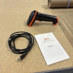 Tera Wireless 1D 2D Barcode Scanner New Open Box Model D5100 Plug & Play