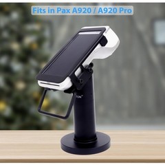 PAX A920 A920 Pro Credit Card Terminal Stand Swivel Tilt POS Mount Black