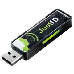 JustID Lite – NFC UID Reader Keyboard Emulator USB Dongle, 13.56 MHz