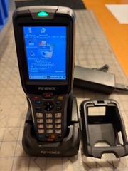 Keyence BT-W85GA Scanner Laser Handheld Mobile Computer W/base Charger