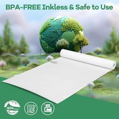 25 Rolls Thermal Printer Paper 8.5&Prime;x11&Prime; US Letter Size, BPA 25 Rolls, white