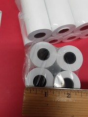 MFLABEL 2.25&Prime; x 50&prime; Thermal Paper Cash Register POS Receipt Paper – White, Pack