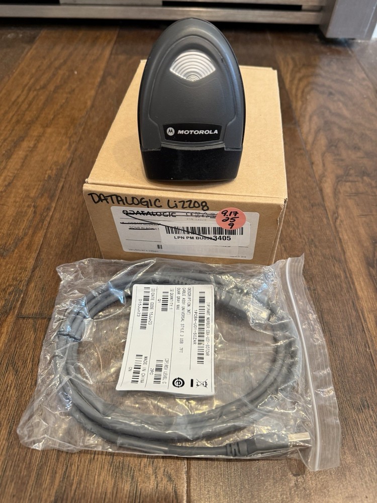 Motorola LI2208-SR00107ZZWW Scanner Open AS IS See Photos READ