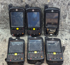 🔥Lot of 7 Zebra Motorola MC67 MC67NA Mobile Barcode Scanner – For Parts