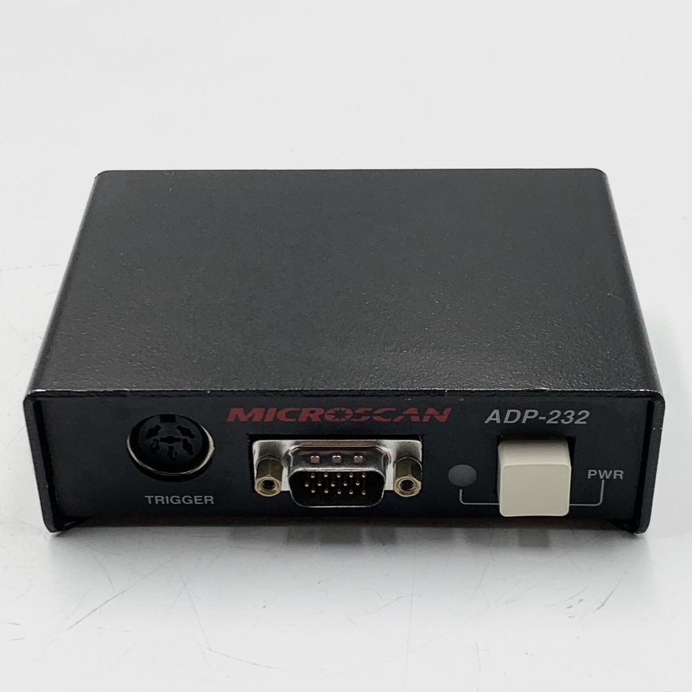 Microscan ADP-232 99-510007-101 Serial Converter Box Used