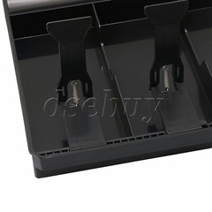 6PCS Coin And Bills Tray Cash Drawer Case Replace 4 Bills 3 Coins Storage Box