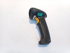 WORKING INATECK HANDHELD BARCODE SCANNER READER LASER POS USB BLACK & YELLOW