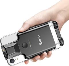 Eyoyo Bluetooth Back Clip Phone Scanner 1D 2D Qr Wireless Bar Code Reader