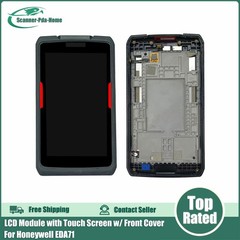 LCD Module with Touch Screen w/ Front Cover For Honeywell EDA71