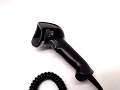 Keyence HR-100 Rev F Barcode Scanner Head w/ HR-1C5UC Rev C Type A USB Cable