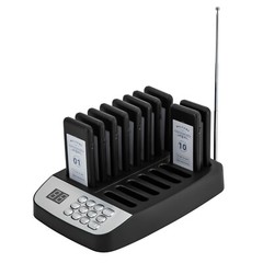 For Food Truck Clinic Club Restaurant Pager System Guest Queuing 10 Buzzer Pager