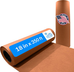 Reli. Pink Freezer Paper Roll | 18 Inch x 350 Ft – Bulk | Made in USA | Peach Fr