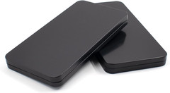 2 PCS Black Metal Cash Box – Single Row Currency Tray Money Holder with Lid – Mo