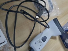 BUSICOM BC-BR1000U White USB Barcode Reader with Type-C Cable