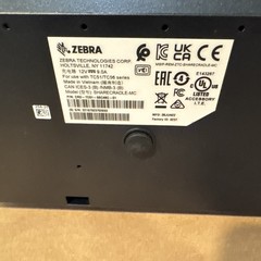 Zebra CRD-TC51-5SC4BC-01, 4-Slot ShareCradle for TC56, TC51 w/Power Supply