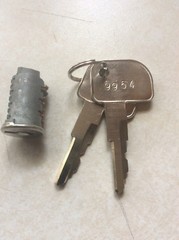 IBM CASH DRAWER LOCK #9954 SET OF 2 KEYS. AFTERMARKET KEY&rsquo;S SAME AS OEM 33G3354