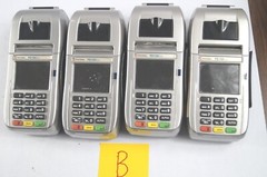 LOT (4) First Data FD130 Duo Credit Card Readers X13-12056 No Power Cords D213