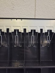 (3) Cash Register Drawer Tray Insert, Metal Holder 5 Bill