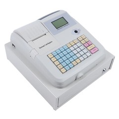 Electronic Pos Cash Register Cashier Machine With Drawer Financial Equipment