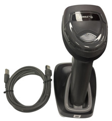 Zebra Wireless Barcode Scanner (DS2278) + Charging Cradle (CR2278) and USB Cord