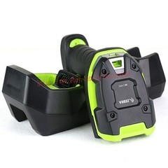 Zebra LI3678-SR0F003VZCN Wireless 1D Rugged Barcode Scanner w USB Cable & Cradle