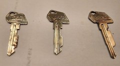 TEC Cash Register Keys – Set of GTX – L2301, GTZ – L2302, SET 5L11107