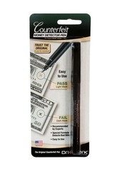Dri Mark Counterfeit Bill Detector Marker Pen, 1 Count (Pack of 1), Black