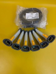 Lot 6x Symbol Handheld Barcode Scanners LS2208-SR20001NA With USB Cables