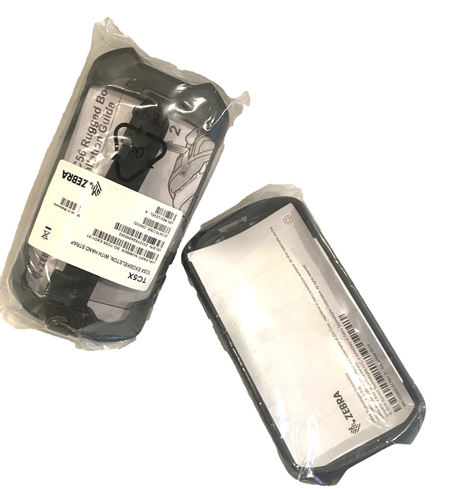 Zebra TC Exoskeleton, with Hand Strap SG-TC5X-EXO1-01 Black NEW