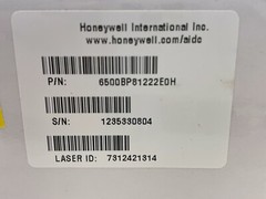Honeywell Dolphin 6500 WM 6.5 Barcode Scanner WPAN BT 256MB 6500BP81222E0H NEW
