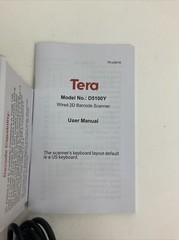 Tera D5100Y Wired 1D 2D Barcode Scanner Open Box