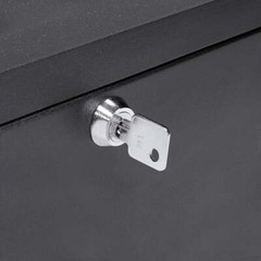BARSKA Cash Box Safe w/ 6 Compartment Removable Tray and Key Lock, CB11792