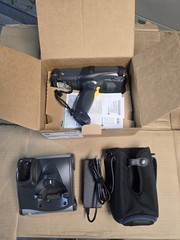 Motorola MC9190 Mobile Barcode Scanner w/Cradle, holster, Power Supply & Battery