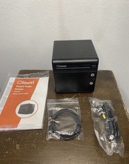 Toast Flex POS TP200 Thermal Receipt Printer w/ Ethernet Cables & Manuel