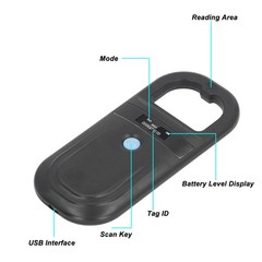 Portable Animal ID Scanner With Long Battery Life For Livestock Management