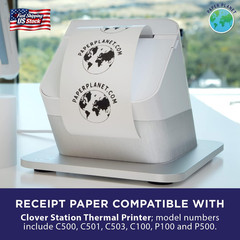 Thermal Paper for Clover POS (Clover Station Thermal Printer) by Paper Planet |