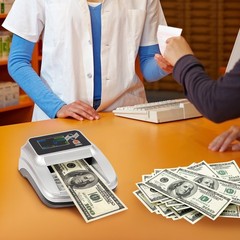 Money Counter Machine – USD Bill Detector, Counterfeit Checker W/ LCD Display