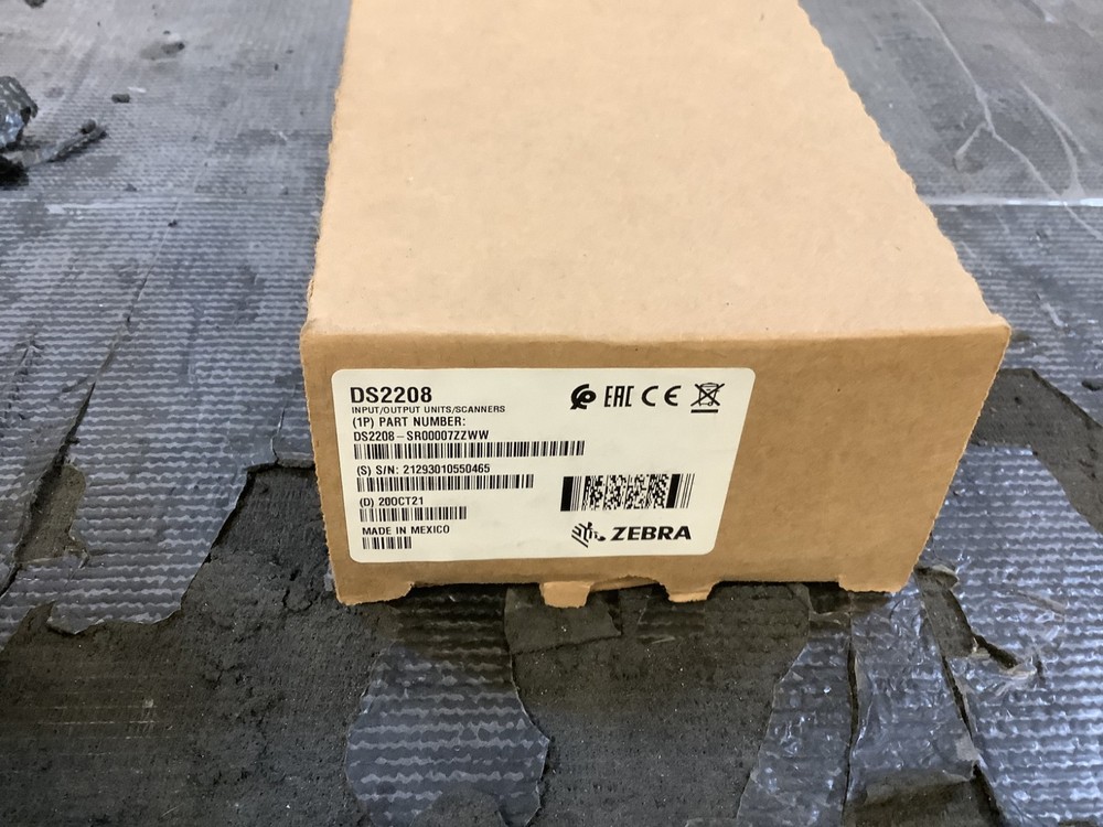 Zebra DS2208 Handheld Image Barcode Scanner (DS2208-SR00007ZZWW) RB X5B