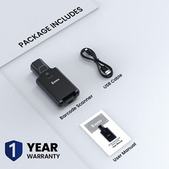 2D QR Code Wireless Inventory Barcode Scanner for Warehouse Book Store Library