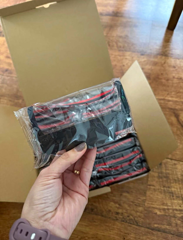 Bigger ERC30 B/R Black/Red POS Printer Ribbon Cartridge 24 Pack