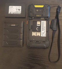 Janam XT3 Mobile Touch Computer Barcode Scanner- fully functional- XT3-3TKGBMNW0