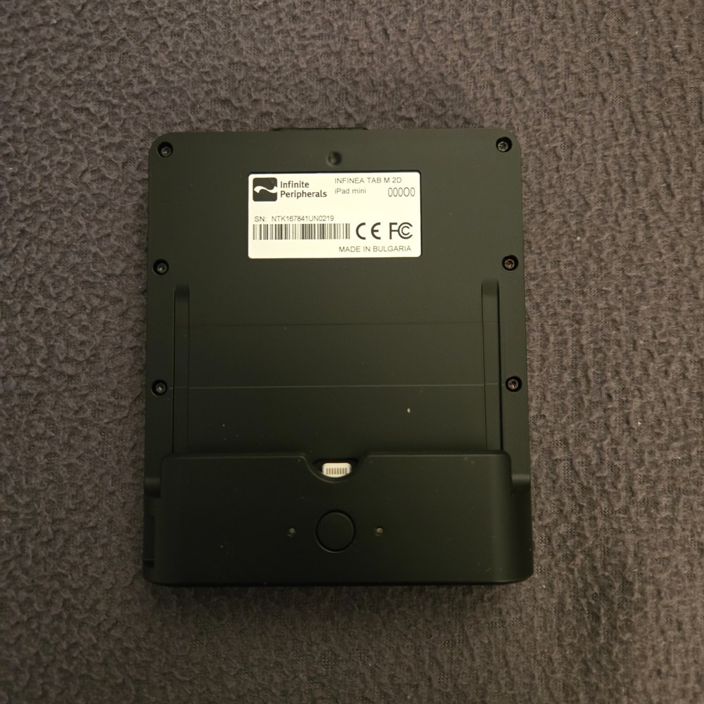infinite peripherals ITM-O2D-A2-K Barcode Scanner for iPad Mini