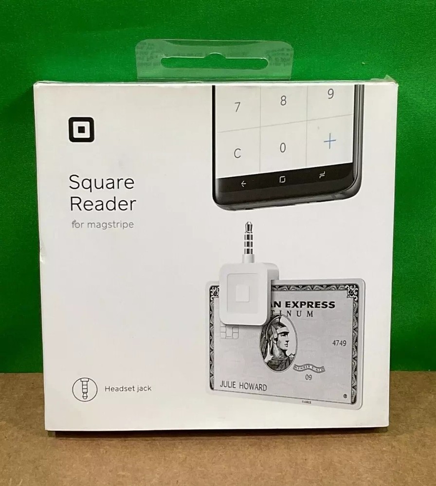 Square Headset Jack Credit Card Reader A-SKU-0047-04