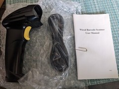 MoKo Wired Barcode Scanner 1D with USB Cable! Brand NEW! Never used Still in Box