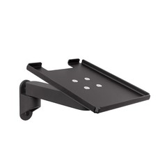 HAT Design Works MNTR10-WM-08B Medium Wall Mounted Printer Tray w/ 8.5&Prime; EXT Arm