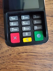 PAX A35 A35-0BA-RD6-00AA POS Terminal Untested No Back